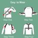 Adjustable Back Shoulder Posture Corrector Belt Clavicle Spine Support Reshape Your Body Home Office Sport Upper Back Neck Brace_desvips.com