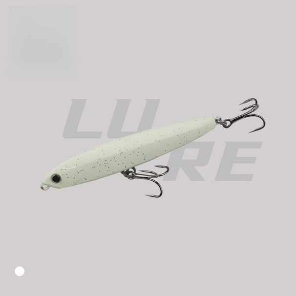 1 Pc Sinking 3D Eyes, Pencil-Style Fish Scale Rattle, 14g8cm Long-Cast Wobbling Vibrating Lure, VIB Hard Lure, All-Depth Lure_desvips.com
