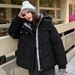 24 Year New Down For Women, Short And Short, Korean Version Cotton Jacket, Loose Fitting Student Hooded Bread Jacket_desvips.com