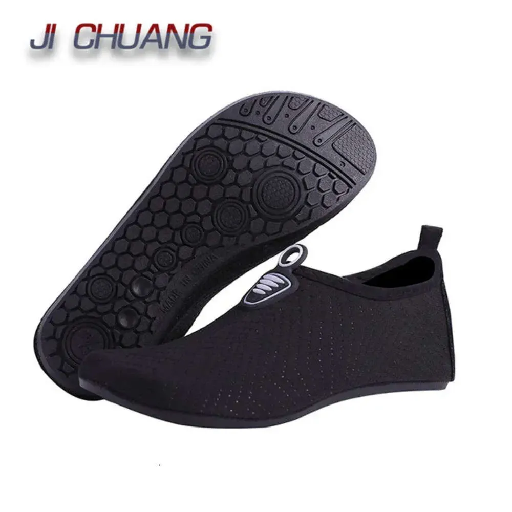 Men Sneakers Water Barefoot Outdoor Beach Upstream Aqua Shoes Quick Dry River Sea Diving Swimming Big Size New Arrival_desvips.com