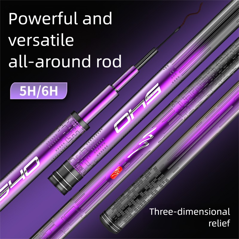 Factory Wholesale Hand Light Hard Carp Rod Black Pit Competition Wild Equipment Fishing Gear_desvips.com