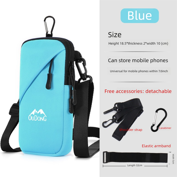 New Running Phone Arm Multifunctional Crossbody Small Fitness Outdoor Gear Wrist Bag_desvips.com