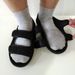 Diabetic Adjustable Hook & Loop Summer Walking Sandals Wide Swollen Shoes For Elderly Swelling Sensitive Feet_desvips.com