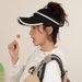 Trendy Sports Visor Women 2025 Spring Summer New Casual Protection Baseball Cap Sun Hat For Men_desvips.com