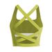 Cross Back Sports For Women, Shockproof Vest Style, Quick-Dry Running, Fitness Yoga Bra With Chest Pads_desvips.com