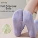 Women's Mid Calf Yoga Socks Non-Slip Running Sports Socks For Spring Summer Autumn Indoor Fitness Floor Socks Professional_desvips.com
