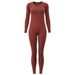 PeakGo Juyitang Black Gold Underwear Women's Set Thickened Autumn Pants High Elastic Round Neck Thermal Clothes_desvips.com