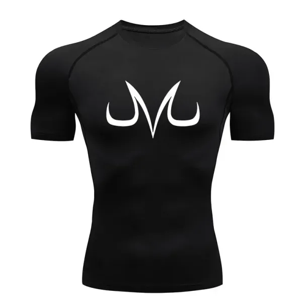 DUTRIEUX Anime Aesthetic Compression Shirt For Men Fitness Sport Quick Dry TShirts Tight Gym Tops Tee Summer Undershirts_desvips.com