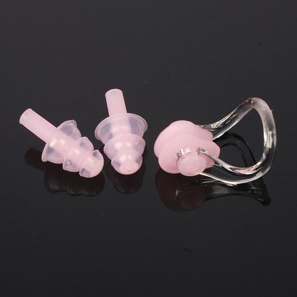 High-end Exquisite Boxed Nose Clip Manufacturer Full Set Swimming Equipment Waterproof Silicone Earplugs Wholesale_desvips.com
