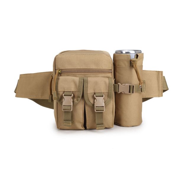 Water Bottle Bag Outdoor Sports Cycling Hiking Crossbody Fishing Multi-Functional Tactics Tool Waist Bag For Men_desvips.com