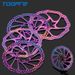 TOOPRE Bicycle 160/180 Mountain Bike Disc Colorful Hollow Ultra-light Six-Spoke Brake Rotor_desvips.com