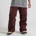 Ski Winter Waterproof Windproof Warm Veneer Loose Large Size Corduroy Double Board Snow Pants For Men Outdoor Equipment_desvips.com