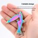 Folding Creative Shark Mini Outdoor Tactical EDC Tool Portable Cutter Express Keychain Fruit Pocket Knife_desvips.com