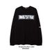 100% Cotton American Hip-Hop Street Cuffed Long Sleeve T-Shirt Unisex Loose Fit Lazy Style Rap Top_desvips.com