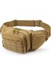 Men's Waist Bag, Multi-Functional, Large Capacity, Small Camouflage Outdoor Waterproof Lightweight Running, Cycling, Hiking Crossbody Bag_desvips.com