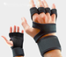 Fitness Sports Half Finger Anti-Slip Silicone Palm Wrist Strap Anti-Callus Gloves Men In Stock_desvips.com