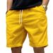 2026 American-style Heavy-duty Workwear Printed Shorts For Men, Summer Ins Trend Retro Fashion Brand Men's_desvips.com