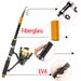 Sea Lure Full Combination Hard Soft Bait Reel Retractable Fishing Rod Beginner Set Complete_desvips.com