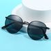 Trendy Circle Round Sunglasses Vintage Summer Hippie Glasses UV Protection Eyewear For Women Men_desvips.com