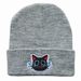 2024 Knitted Cartoon Cute Cat Warm For Men And Women Students Beanie Pullover Hat_desvips.com