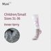 Ski Winter Fleece Lined Thickened Warm Tube Parent-Child Style Outdoor Sports Long Socks Unisex Foot Warmers_desvips.com