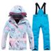 NOKO-Children's Ski Suits, Girls' Winter Outdoor Windproof, Water-repellent, And Warm Thickened Ski Suits._desvips.com