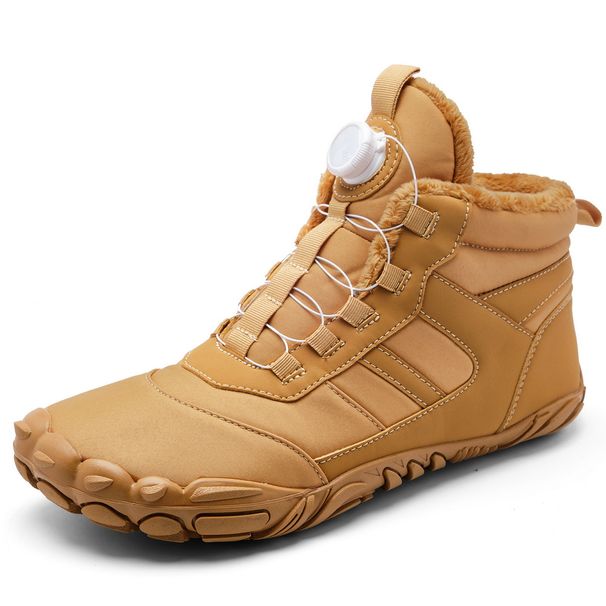 Unisex Winter Snow Boots With Fleece Lining, Slip-Resistant & Durable, Fashionable Casual Shoes For Men, Women & Kids_desvips.com