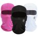 Breathable Balaclava Face Mask For Outdoor Activities - Lightweight Polyester, UV Protection, Unisex Fit - Black/White/Yellow/Rose/Blue_desvips.com