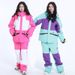 Women's Men's Professional Snowboard Snowsuit Double Board Warm And Thick Windproond Waterproof Outdoor Skiing Equipment_desvips.com