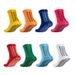 Professional Men's mid Calf Soccer Socks Thickened Terry Cloth Sole Long Glued Anti-Slip Sports Socks for Team Sports_desvips.com