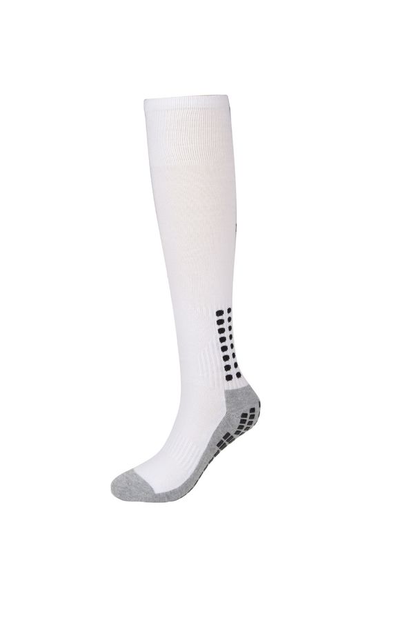 Men's Long Soccer Socks Non-Slip Terry Cloth Sole Thickened Adhesive Coated for Professional Training And Sports_desvips.com