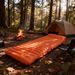 Extra Thick 4 Inch Outdoor Camping Self-Inflating Mats Spliceable Hiking Fishing Sleeping Pad_desvips.com