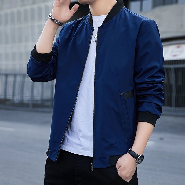 Men's Clothing spring new style workwear jacket men's spring casual autumn hooded jacket_desvips.com