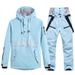 001 New Snowboarding Suit For Men Women, Couple Style, Winter Warm Thickened Korean Version Ski Jacket And Pants Double_desvips.com