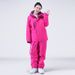 001 Women's Ski Suit Loose Fit Oversized Winter Waterproof Warm Snowboard Jacket And Pants Set_desvips.com