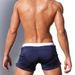 Men's Mid-Rise Sports Boxer Shorts - Solid Color With Secure Zipper & Drawstring (Anti-Slip & Breathable For Gym & Running)_desvips.com