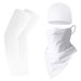 Unbeatable Quality Sunscreen Sleeve Sports Cycling Hat Helmet Inner Tank Cap Ice Silk Ear Hanging Triangle Scarf 3-Piece Combination_desvips.com
