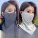 Sun Protection Mask For Women, Full Face UV Protection, Cover, Cycling Driving Veil, Ice Silk Sunshade Mask, Summer Neck_desvips.com