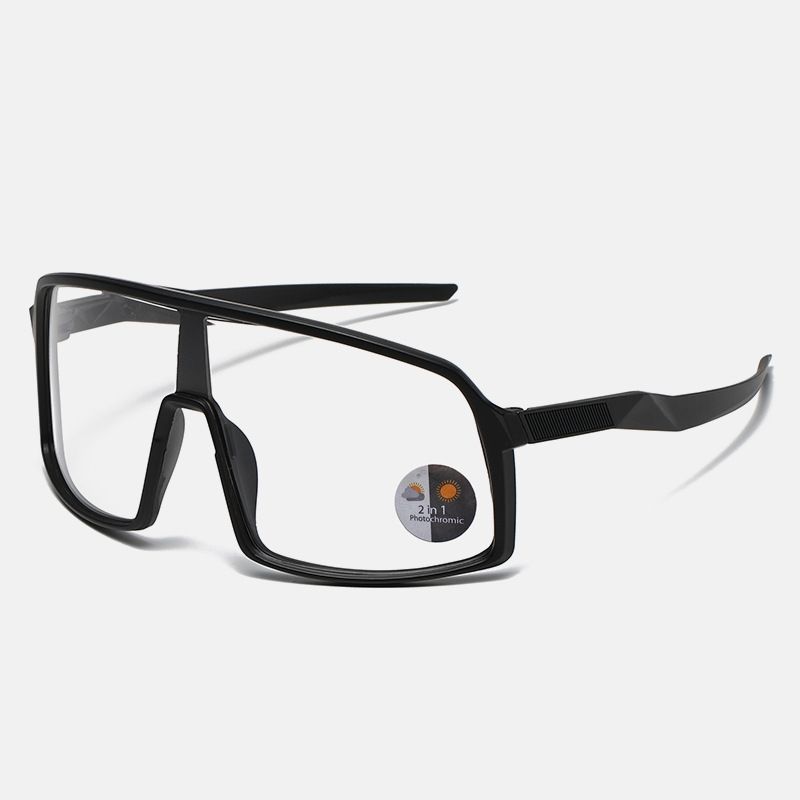 New Color Changing Sports Cycling Windproof Riding Eye Protection Sunglasses Mountaineering Outdoor One Piece Large Frame Sunglasses_desvips.com