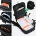 fishing backpack with rod holders, 42l large waterresistant fishing tackle bag store fishing gear for fishing, camping, hiking, fishing gifts for men_desvips.com