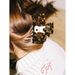 Tagi. "Haha" Puppy Square Acrylic Hollow Seamless Shark Clip Cute Hair Claw_desvips.com