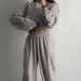 Women's Clothing women's silver fox fleece sweatshirt two piece suit women's stock 1213_desvips.com