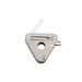 Titanium Alloy Triangular Mini Folding Sharp Pocket Knife, Portable Keychain Knife For Opening Packages And Boxes_desvips.com