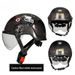 Carbon Fiber Half Electric Bike Motorcycle Summer Unisex Riding Safety 3C QIKE Helmet_desvips.com