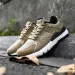 TREEPERI 004 Suede Trainers Sneakers Black Olive Mens Light Tan Casual Shoe Womens Lace Up Life Style Sports Men_desvips.com