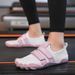 Indoor fitness shoes Silent female yoga rope special dance integrated training shoes Male treadmill squat hard pull shoes_desvips.com