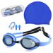 Children's Swim Goggles Swim Cap Set HD Waterproof Anti-fog Goggles For Boys And Girls Professional Swimming Equipment_desvips.com