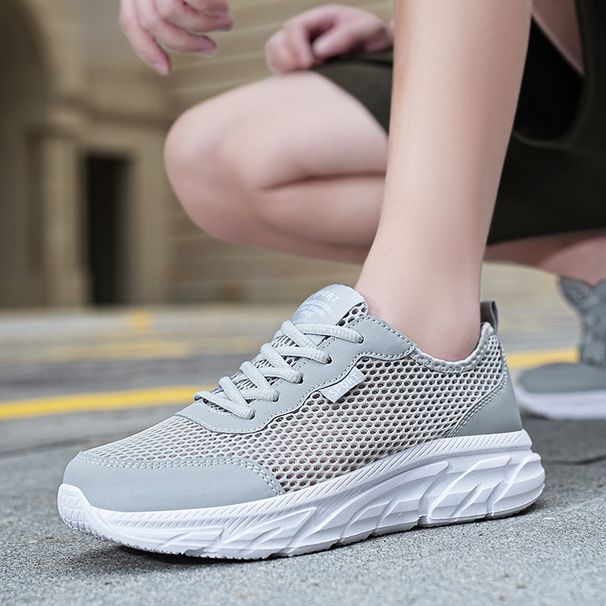Men permeable mesh casual shoes summer light sports fashion running shoes 39-48 yards_desvips.com