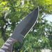 Full Tang Fixed Blade Hunting Knife With Sheath, 4 Inch Stainless Steel Blade, Ergonomic Black Micarta Handle, Tactical Knife For Hunting Essentials,_desvips.com