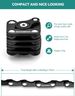 ROCKBROS Bicycle Lock Folding Lock Chain Lock Folding Lock + Holder DHL_desvips.com